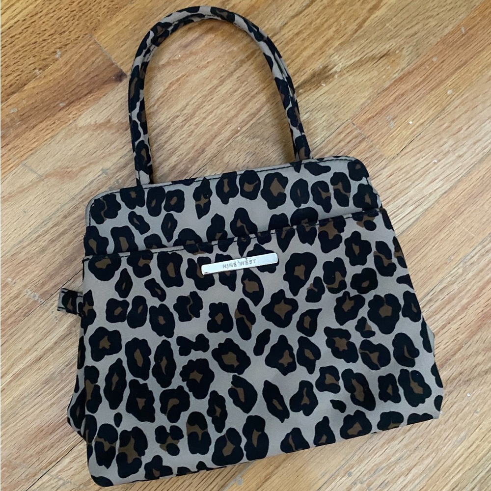 Nine West cheetah print bag